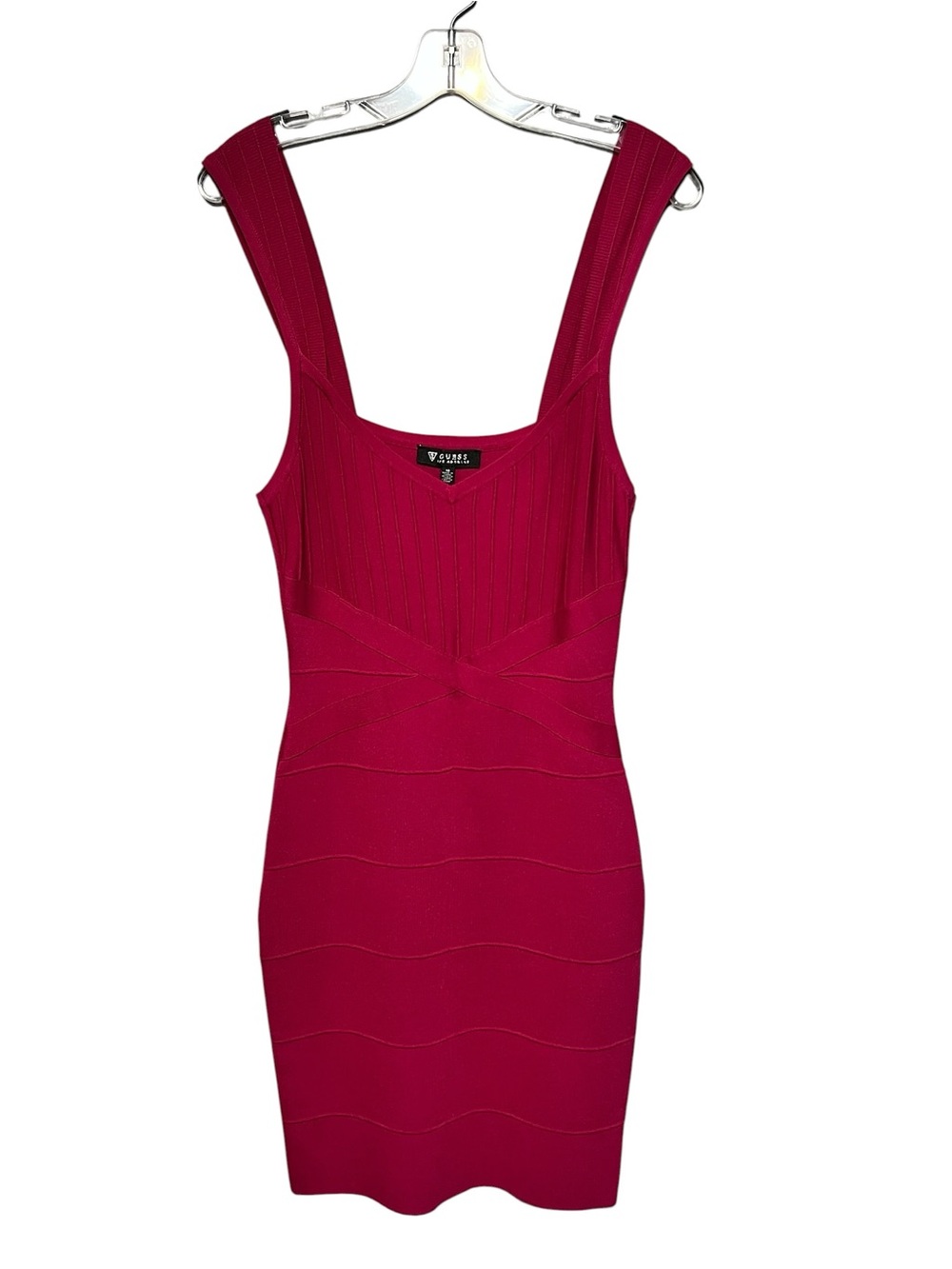 GUESS BerBerry Bandage Mini Dress Size 10 Bodycon Stretch Cocktail Party Dress